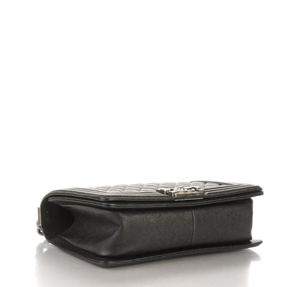 Chanel Caviar Quilted Medium Boy Flap Black 4 of 8