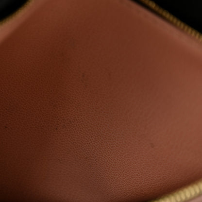 Louis Vuitton Lambskin Embossed Monogram Pochette Coussin Black 10 of 12