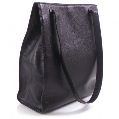 Chanel Vintage Simple Large Tote Black 3 of 12