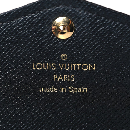 Louis Vuitton Monogram Giant Jungle Sarah Wallet Black 6 of 11