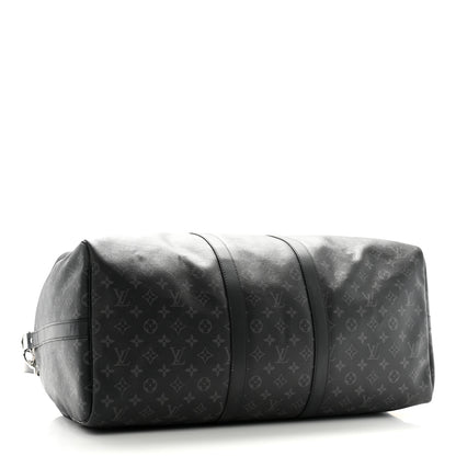 Louis Vuitton Monogram Eclipse Keepall Bandouliere 55 3 of 11