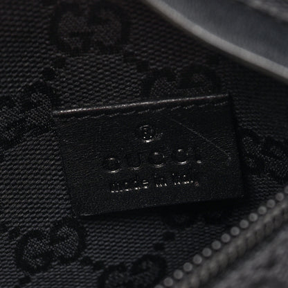 Gucci GG Monogram Double Pocket Belt Bag Black 7 of 11