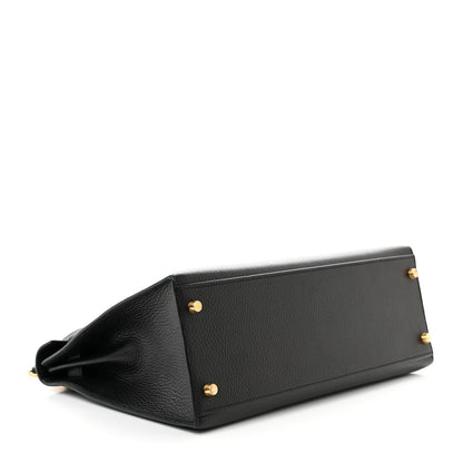 Hermes Ardennes Kelly Sellier 32 Black 4 of 12