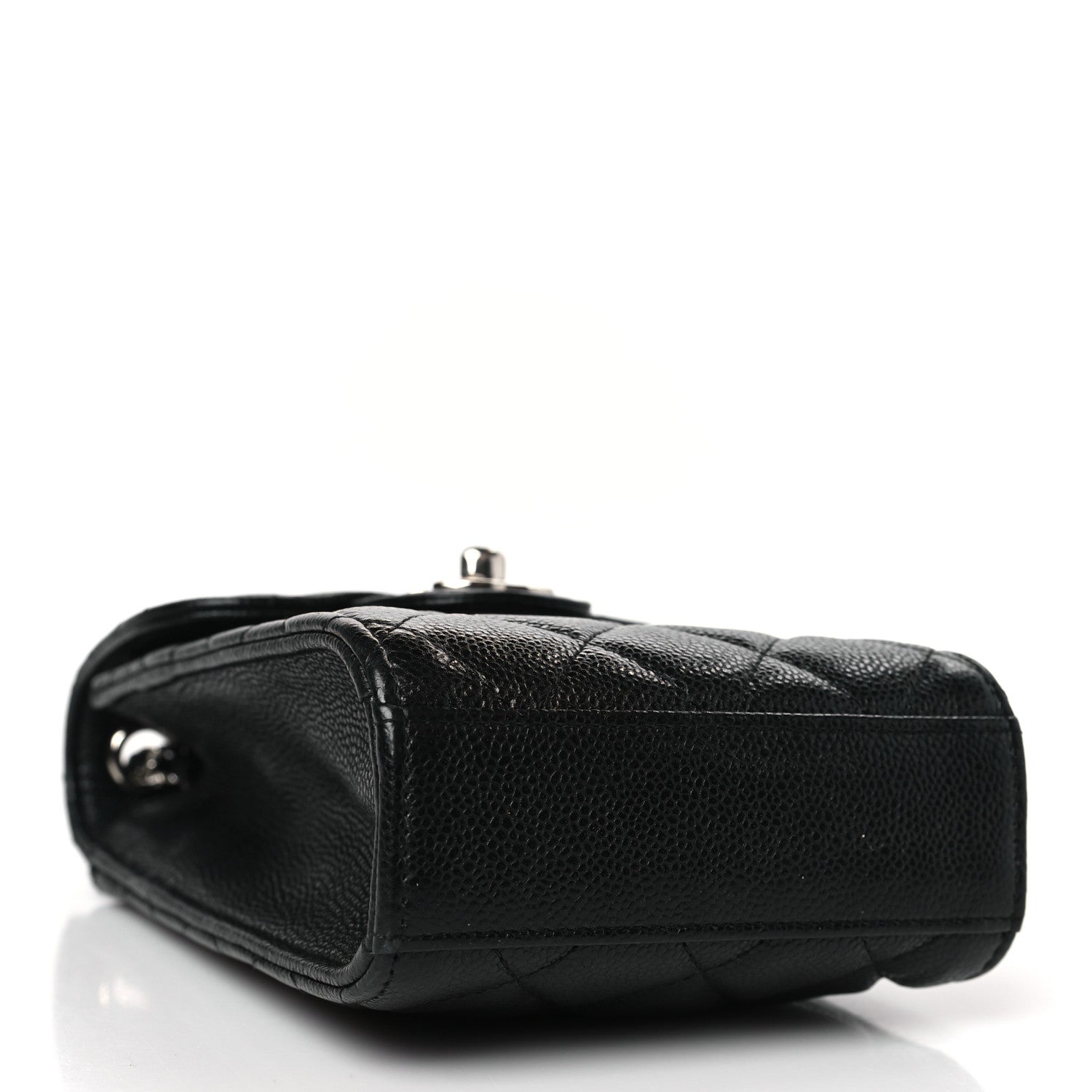 Chanel Caviar Quilted Classic Phone Holder Black 4 of 10