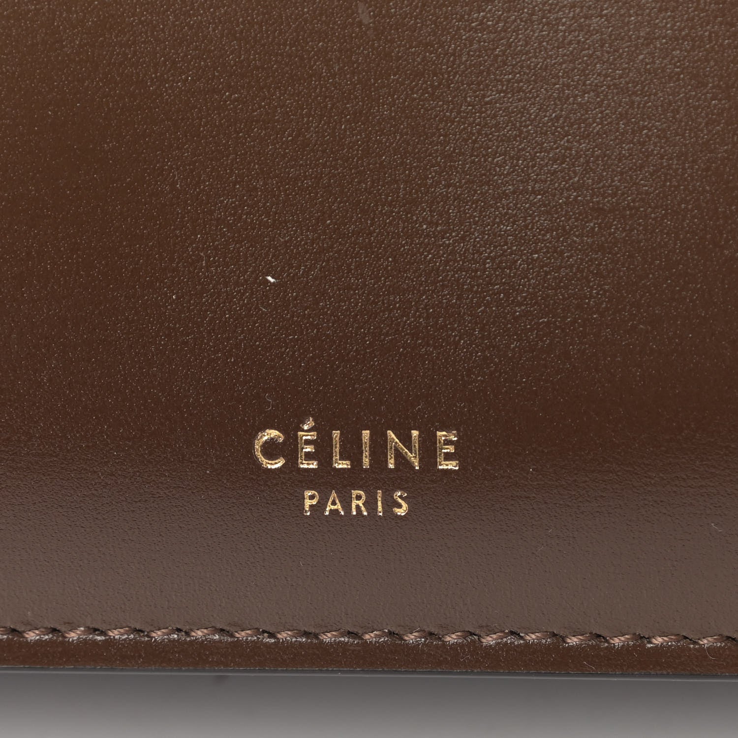 Celine Patina Box Calfskin Medium Clasp Bag Camel 7 of 12
