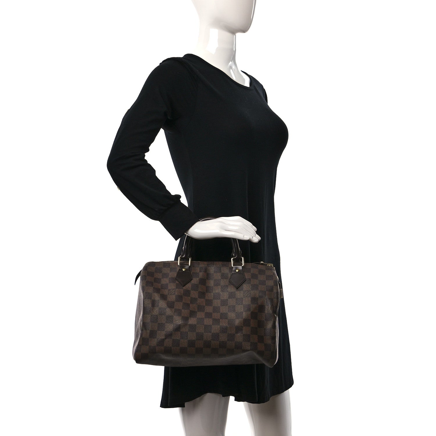 Louis Vuitton Damier Ebene Speedy 30 2 of 10