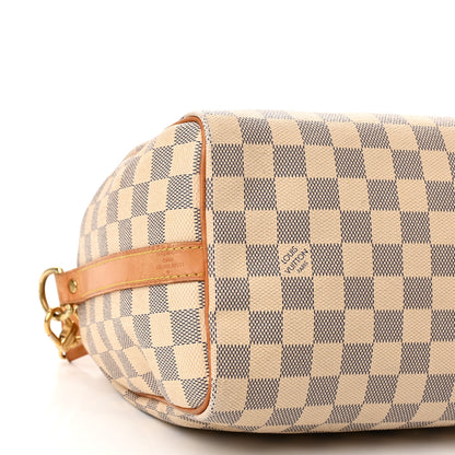 Louis Vuitton Damier Azur Speedy Bandouliere 25 9 of 12
