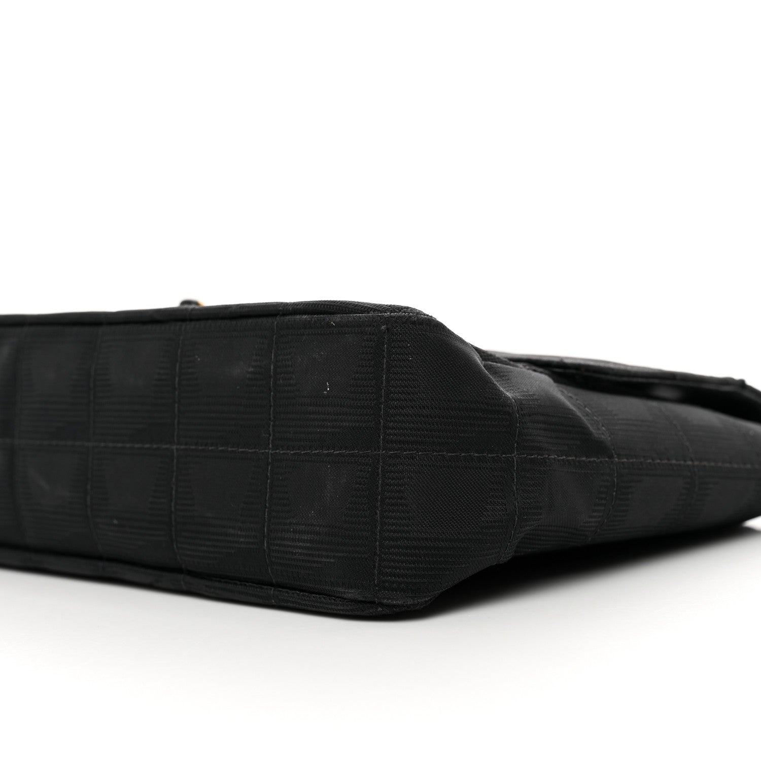 Chanel Nylon Medium Travel Flap Black 10 of 12