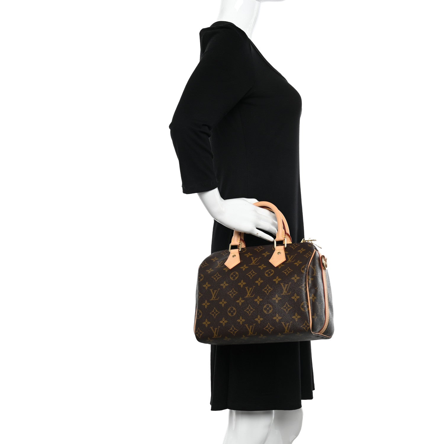 Louis Vuitton Monogram Speedy Bandouliere 25 2 of 10