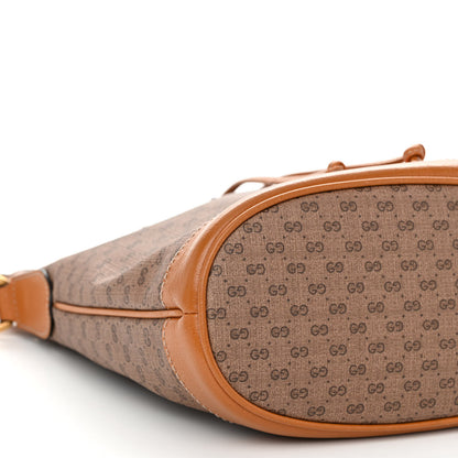 Gucci X DISNEY Mini Vintage GG Supreme Monogram Bucket Bag Beige Vintage Sun Oil 9 of 12