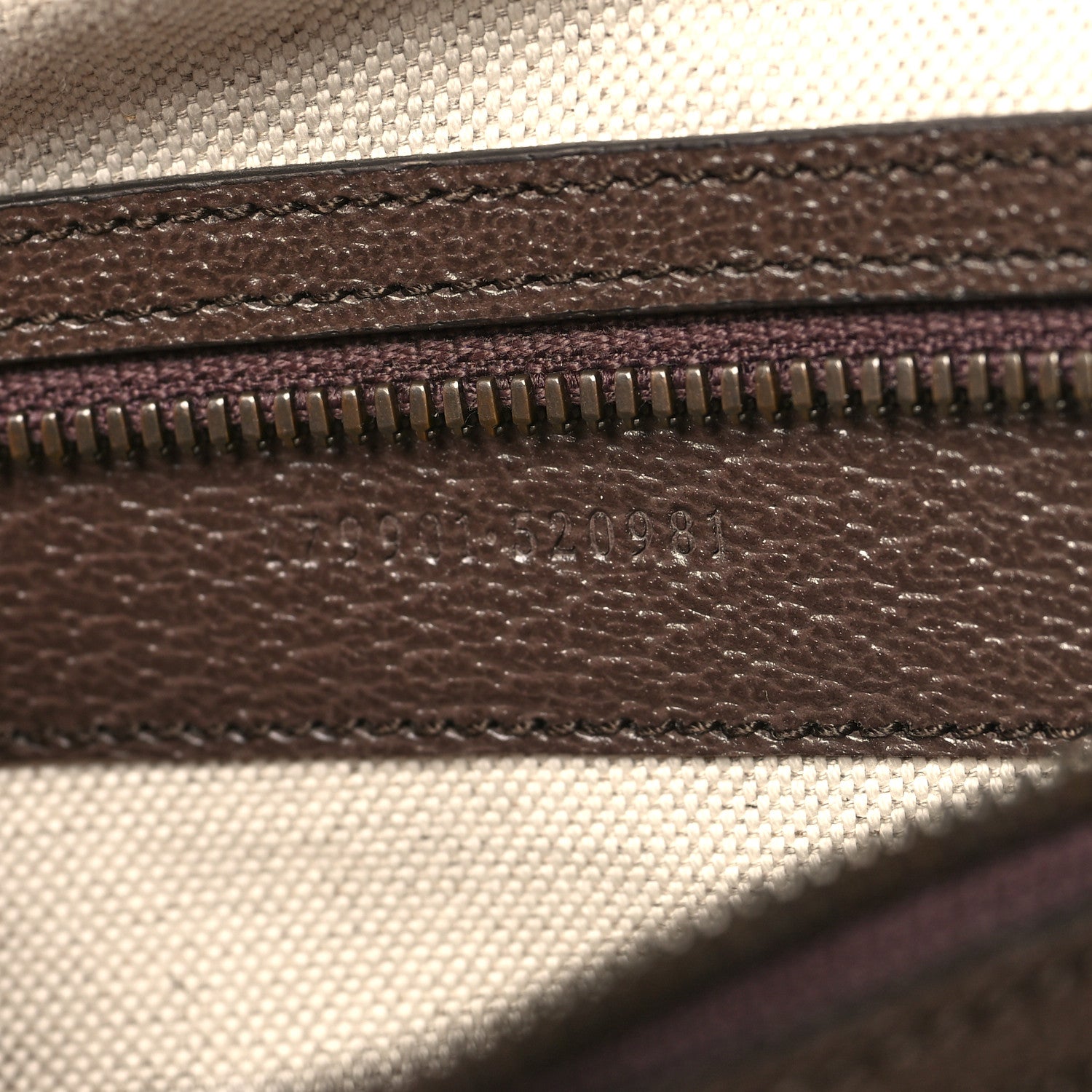 Gucci GG Supreme Monogram Ophidia Backpack Beige Ebony Brown 7 of 11