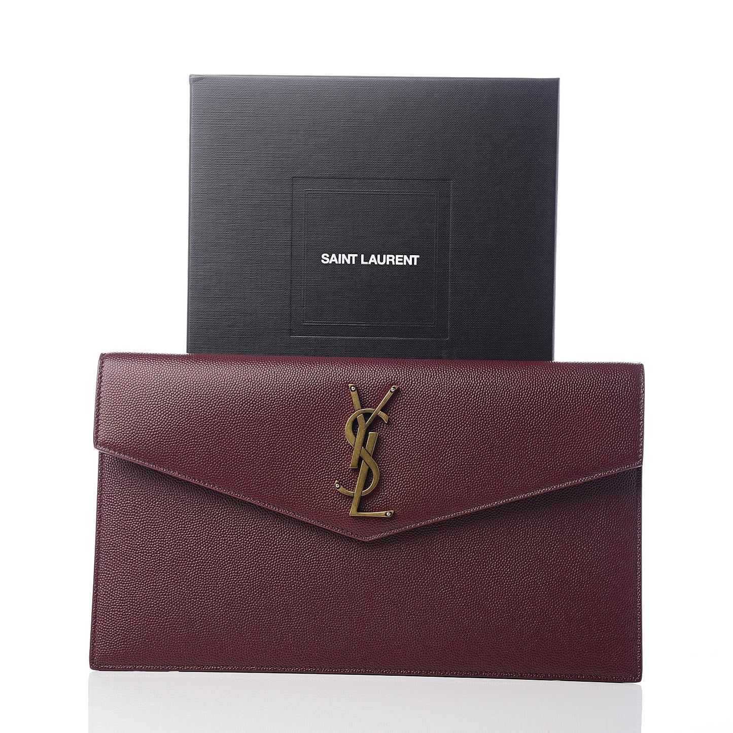 Grain De Poudre Uptown Pouch Burgundy