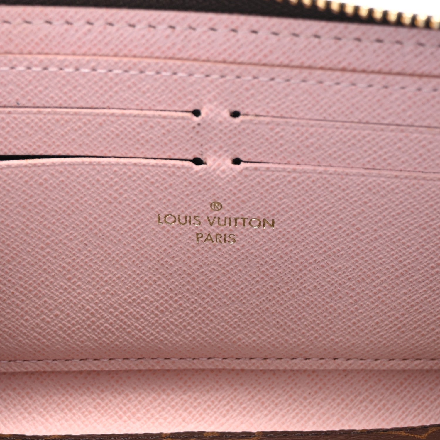 Louis Vuitton Monogram Clemence Wallet Rose Ballerine 6 of 7