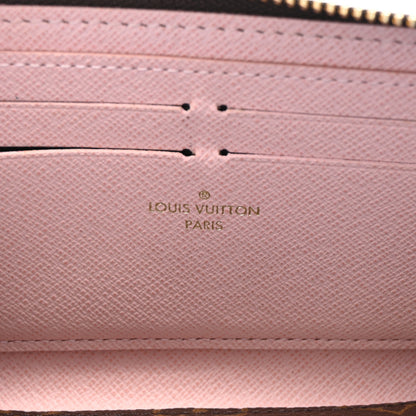 Louis Vuitton Monogram Clemence Wallet Rose Ballerine 6 of 7