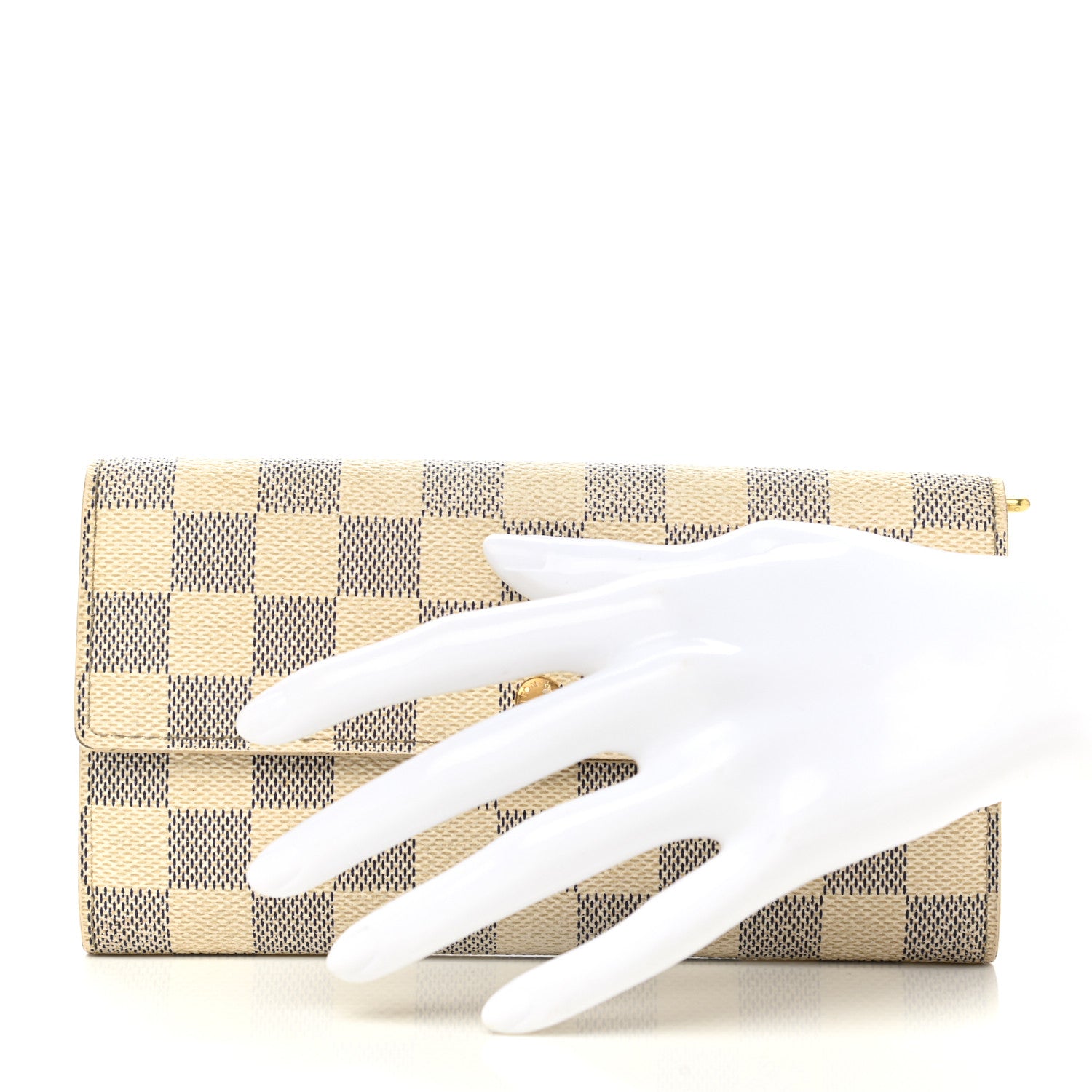 Louis Vuitton Damier Azur Sarah Wallet 2 of 11