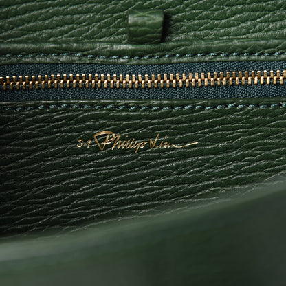3.1 Phillip Lim 3.1 Textured Calfskin Mini Pashli Satchel Jade 6 of 11