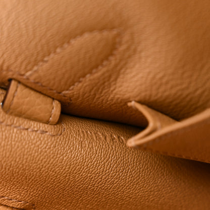 Hermes Taurillon Clemence Jypsiere 28 Biscuit 7 of 14