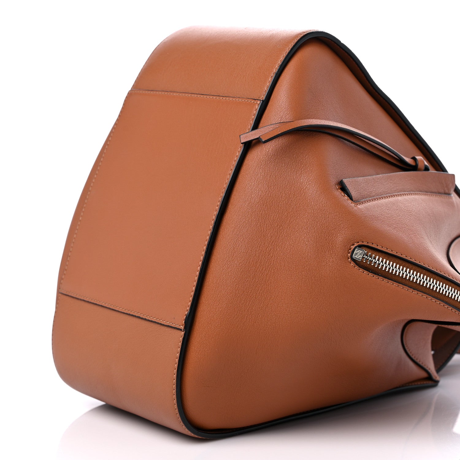 Loewe Grained Calfskin Small Hammock Shoulder Bag Tan 9 of 10