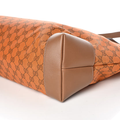 Gucci Monogram Large Original Tote Orange 6 of 13