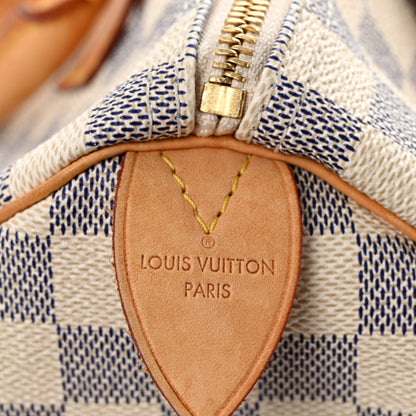 Louis Vuitton Damier Azur Speedy 30 6 of 14