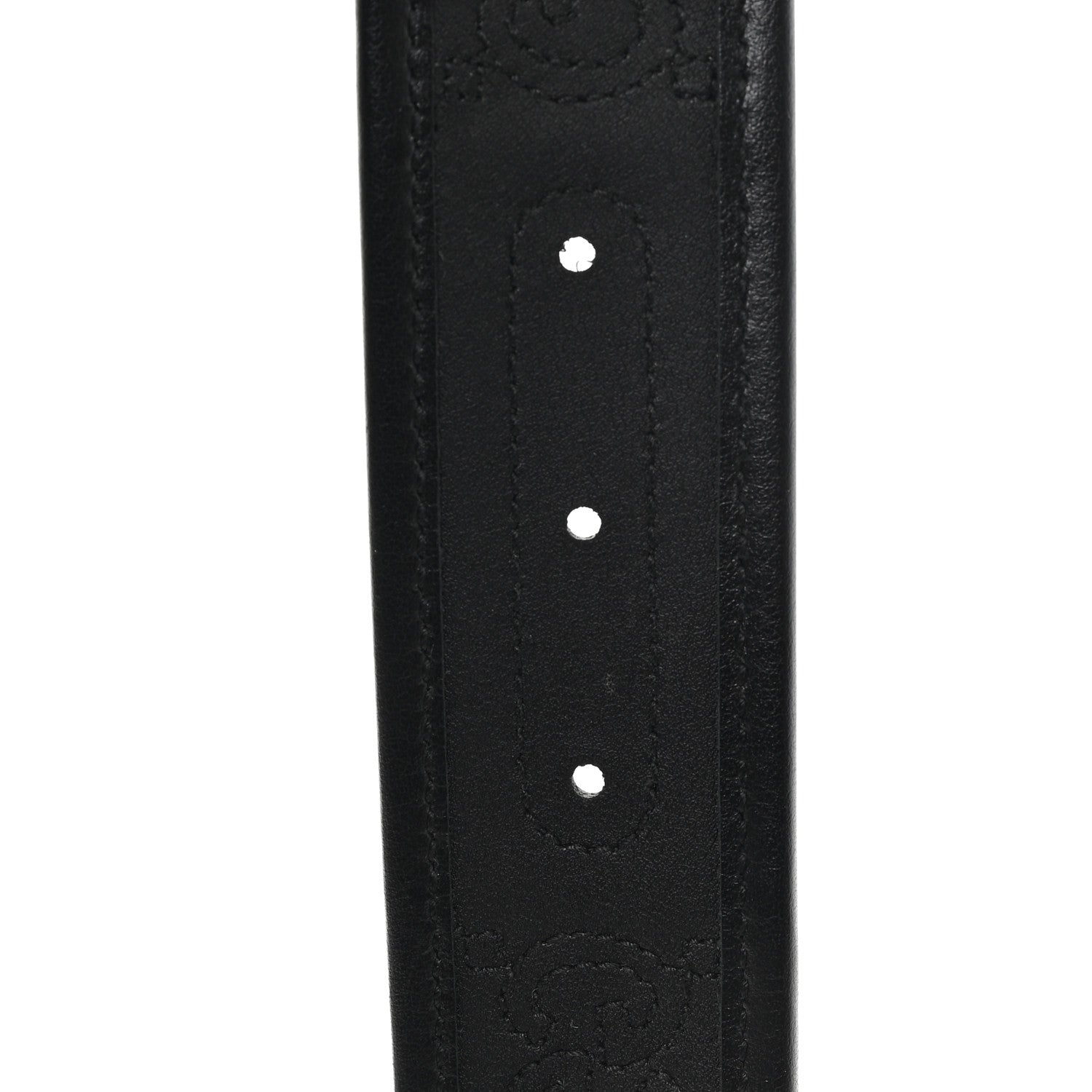 Gucci Calfskin GG Matelasse Belt 100 40 Black 4 of 5