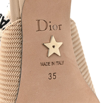 Christian Dior Technical Canvas Ribbon J Adior Slingback 65mm Pumps 35 Powder Nude 7 of 10