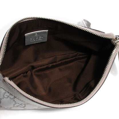 Gucci Guccissima New Britt Wristlet Silver 5 of 7