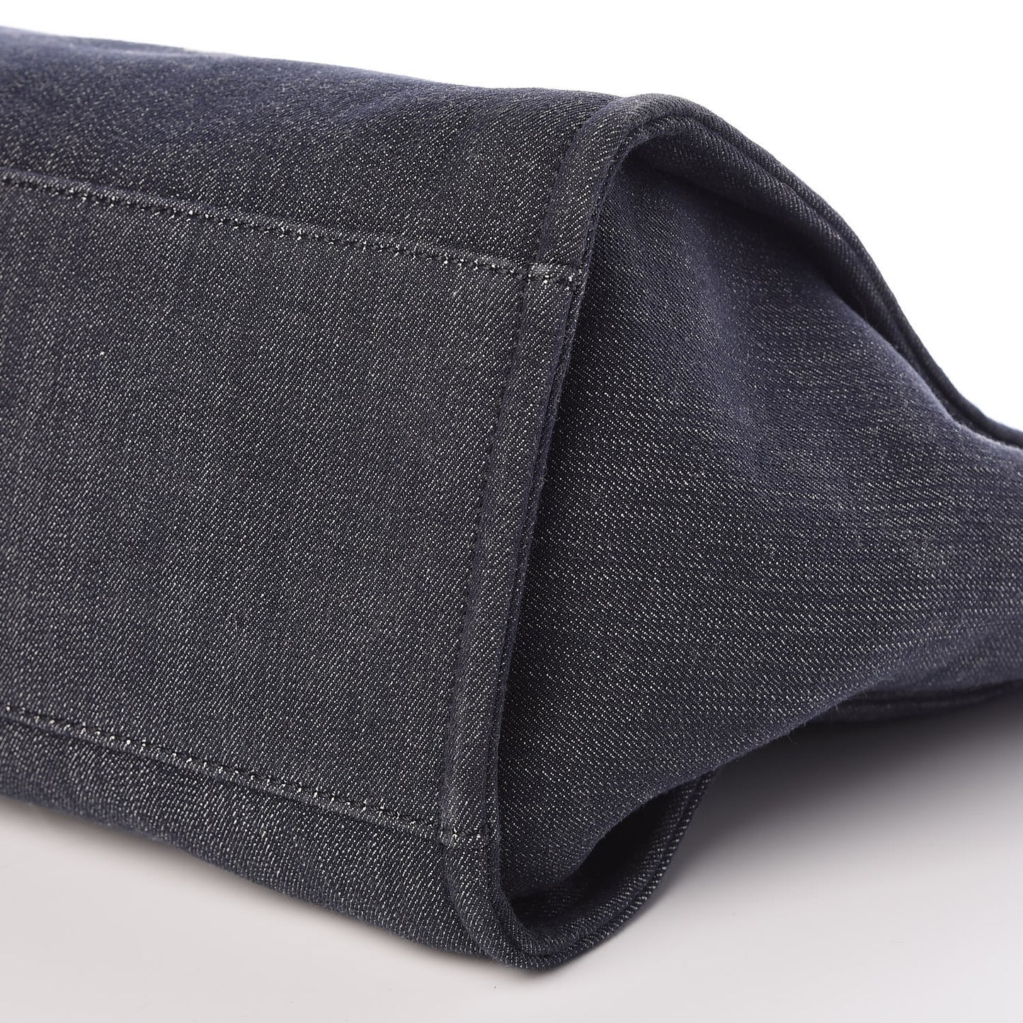 Denim Large Deauville Tote Dark Blue