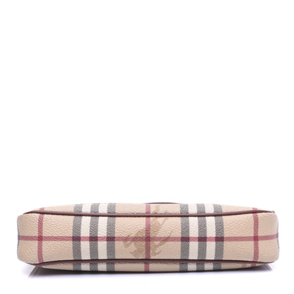 Burberry Haymarket Check Pochette Chocolate 10 of 12