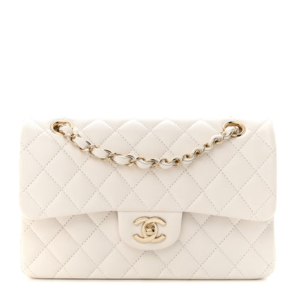 Chanel Caviar Quilted Small Double Flap White 1 of 12