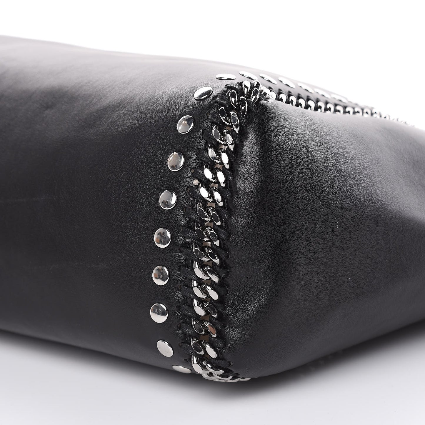 Alter Nappa Studded Dual Falabella Tote Black