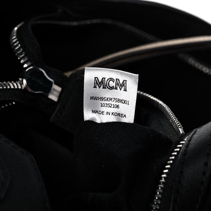 MCM Calfskin Ottomar Large Klara Hobo Black 7 of 14