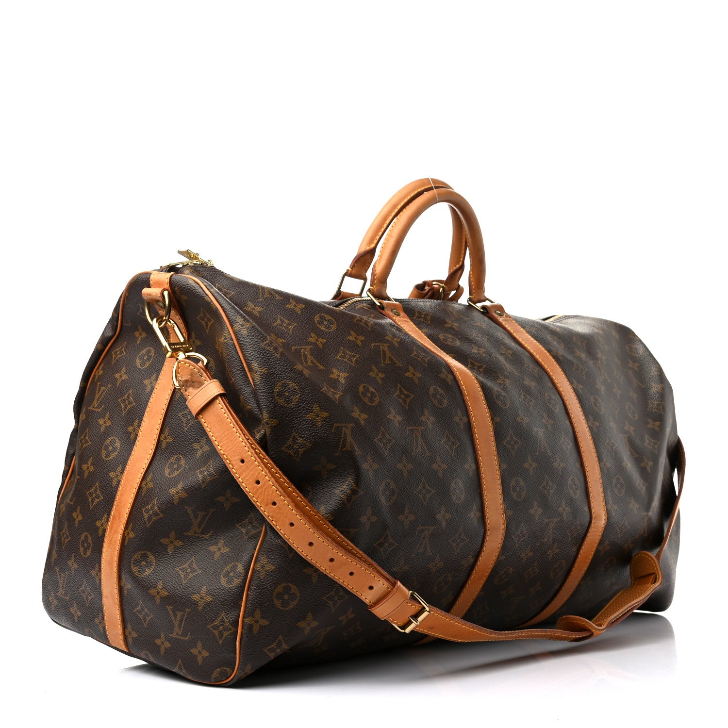 Louis Vuitton Monogram Keepall Bandouliere 60 3 of 12