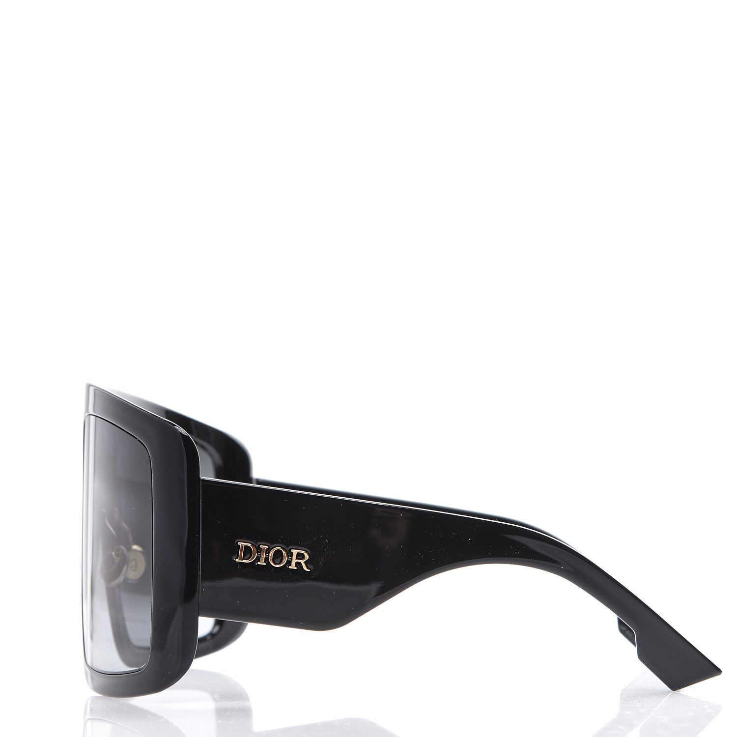 Christian Dior Acetate DiorSo Light 1 Shield Sunglasses Black 3 of 8