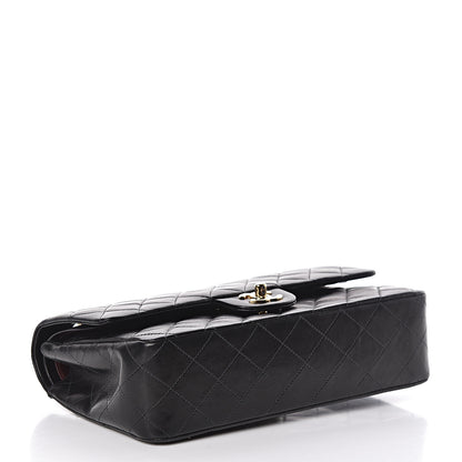Chanel Lambskin Quilted Medium Double Flap Black 4 of 16