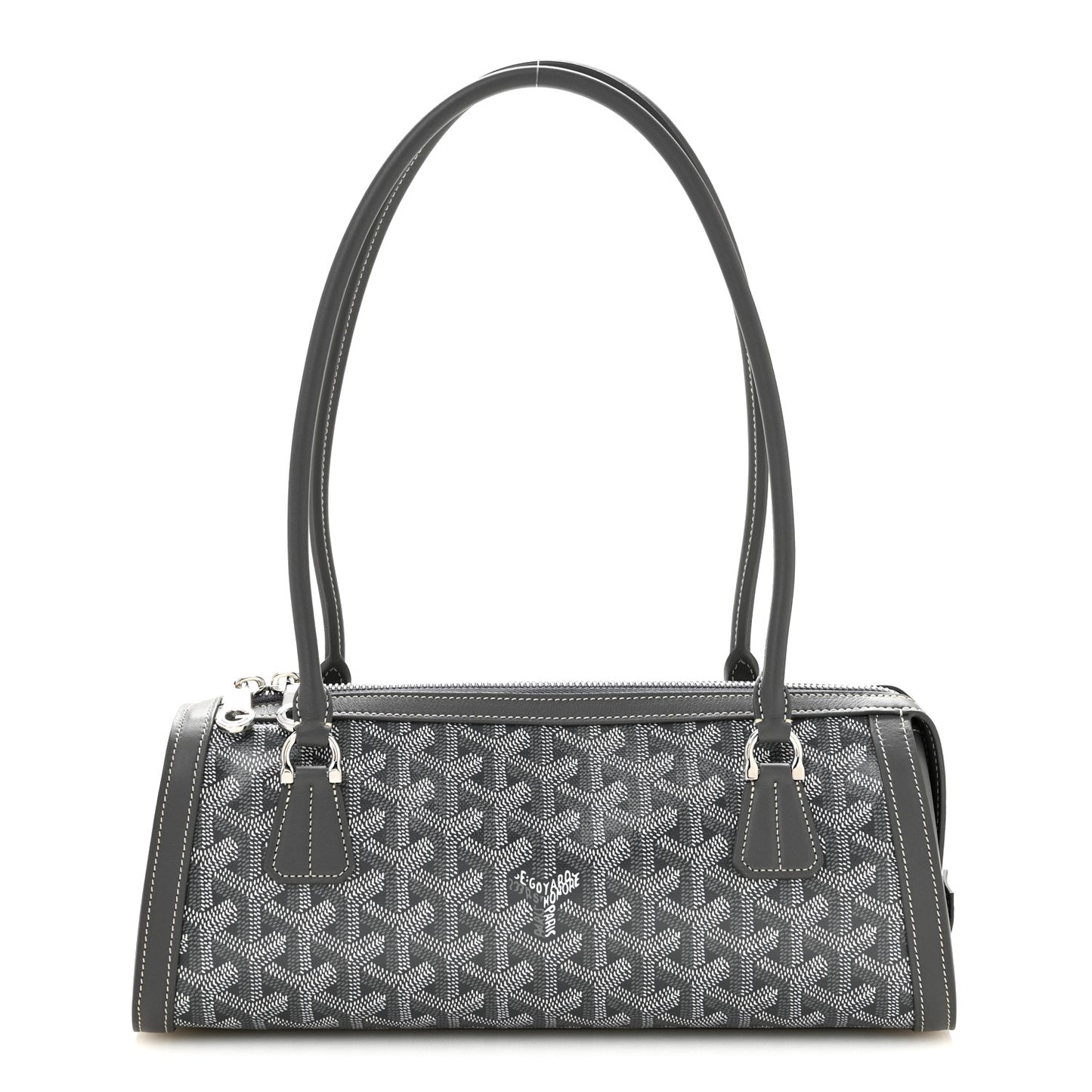 Goyardine Bonbonniere Bag Grey