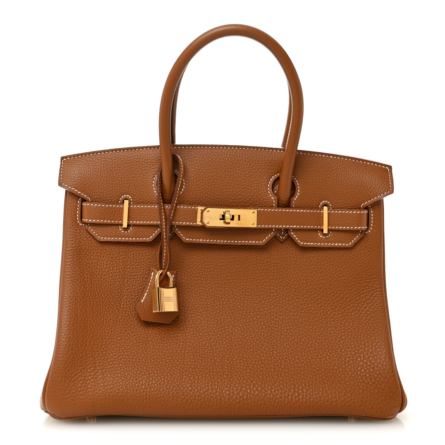 Hermes Togo Birkin 30 Gold 1 of 14