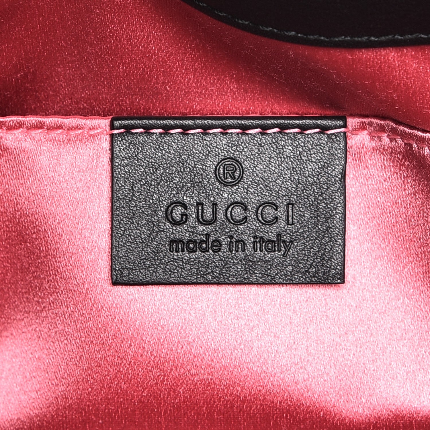 Gucci Velvet Matelasse Mini GG Marmont Shoulder Bag Black 6 of 7