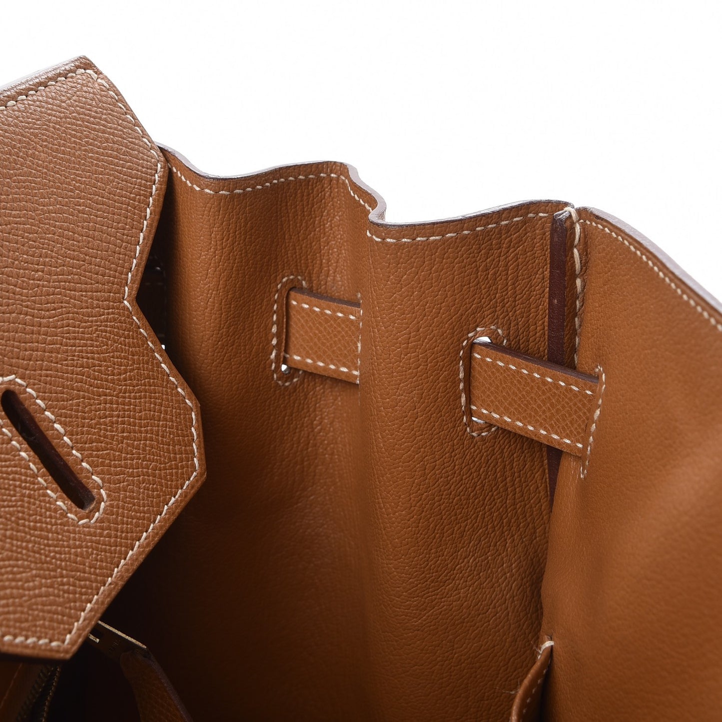 Epsom Birkin 35 Gold