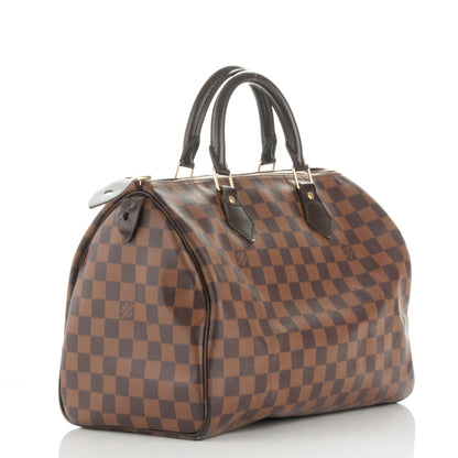Louis Vuitton Damier Ebene Speedy 30 3 of 7