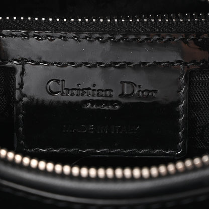 Christian Dior Patent Cannage Medium Lady Dior Black 6 of 11
