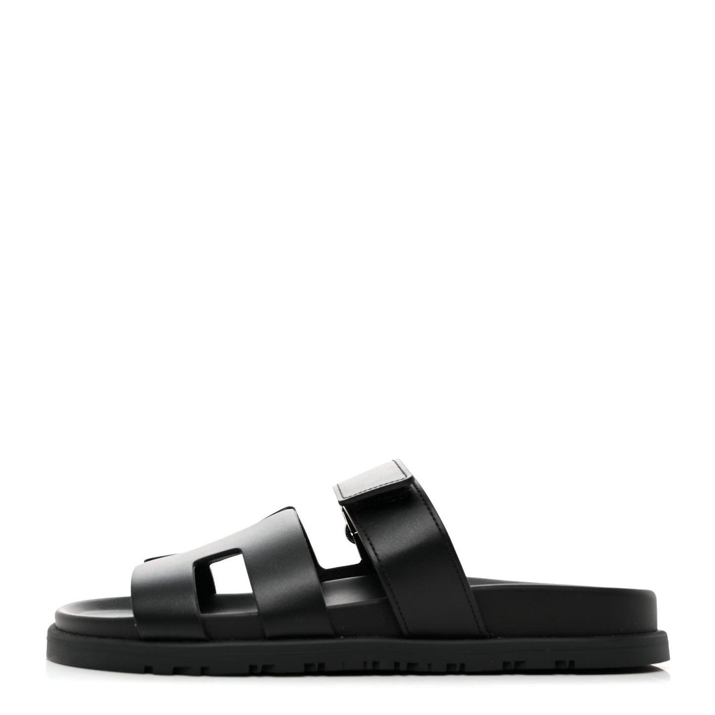 Calfskin Womens Chypre Sandals 37 Black