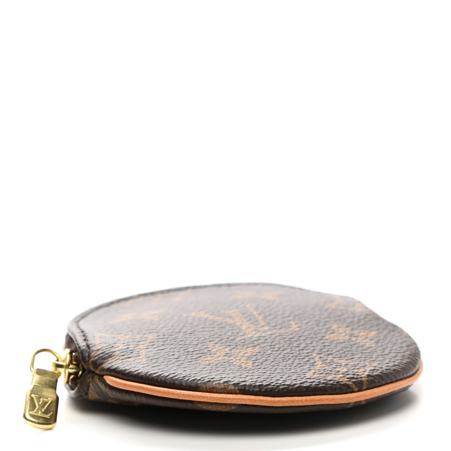 Monogram Round Coin Purse