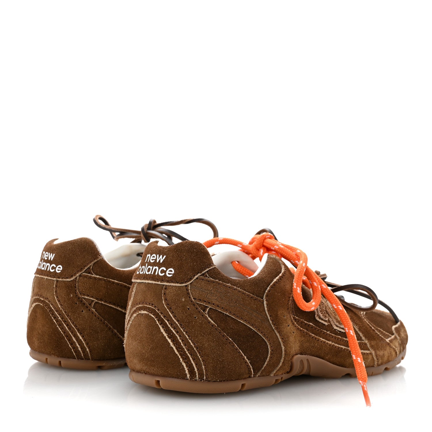 Miu Miu X NEW BALANCE Suede 530 SL Sneakers 38 Cinnamon 5 of 8
