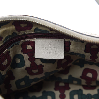 Gucci Guccissima Medium D Gold Hobo Off White 6 of 14
