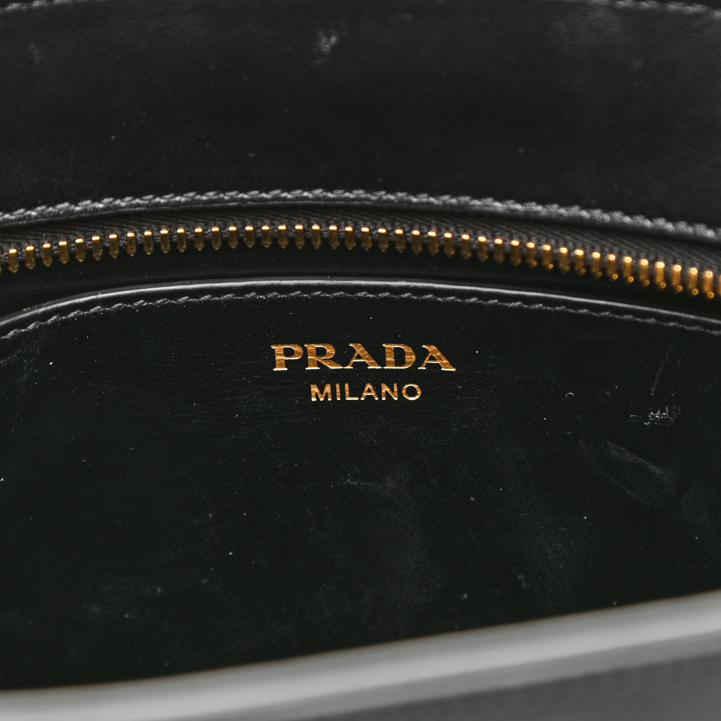 Saffiano City Calfskin Esplanade Crossbody Bag Black