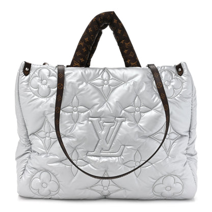 Louis Vuitton Econyl Monogram Pillow Giant Onthego GM Silver 1 of 11