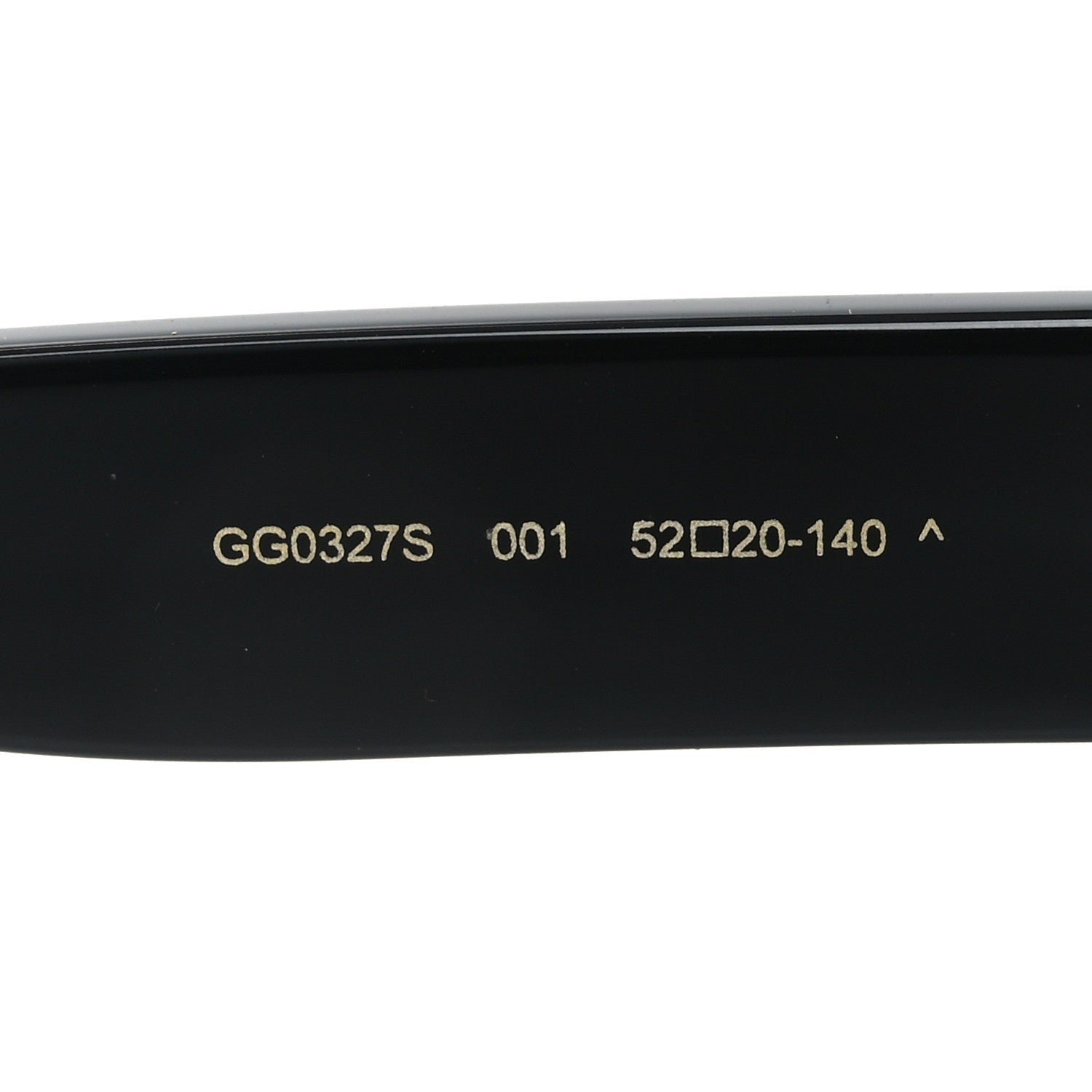 Gucci Acetate Sunglasses GG0327S Black 6 of 7