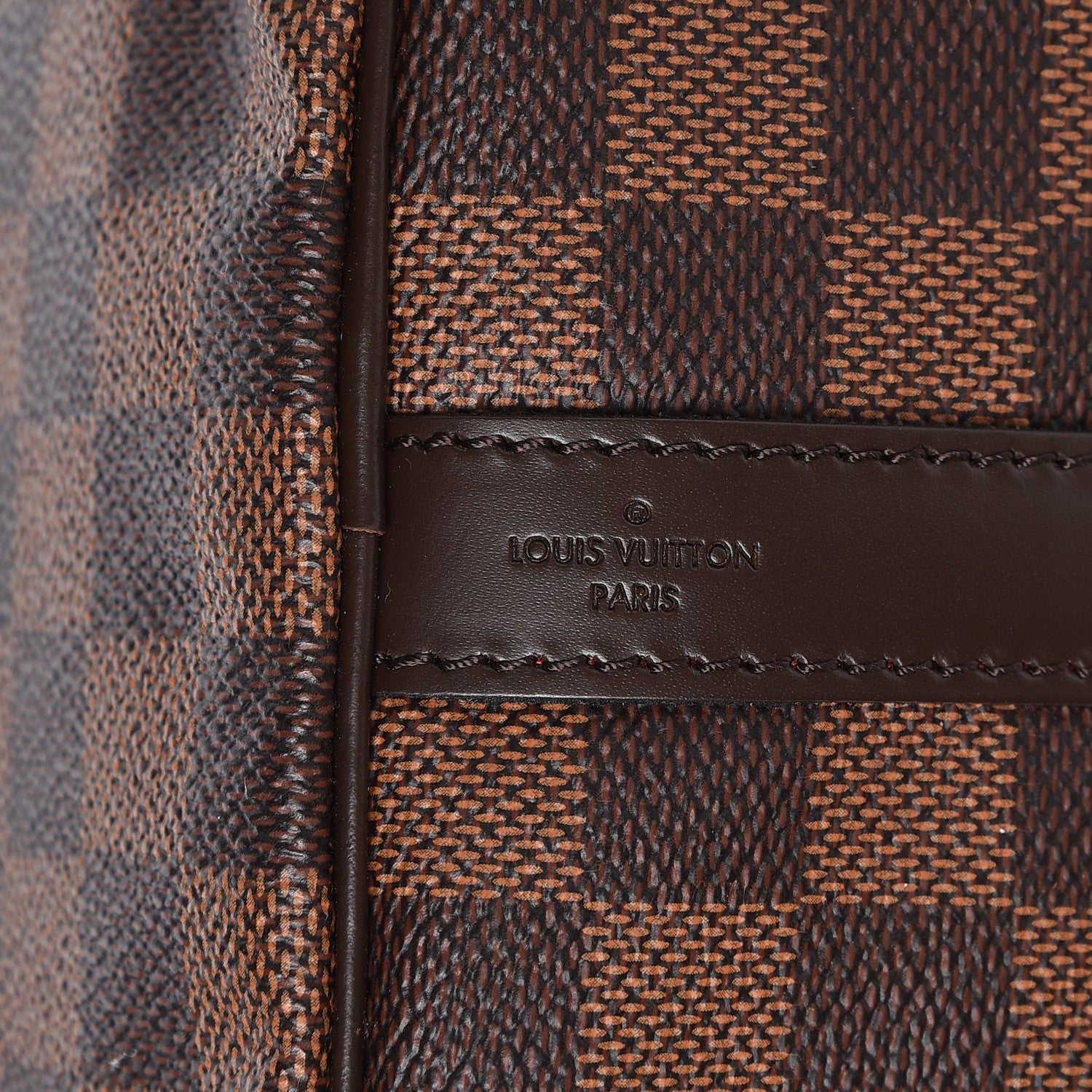 Louis Vuitton Damier Ebene Speedy Bandouliere 30 8 of 9