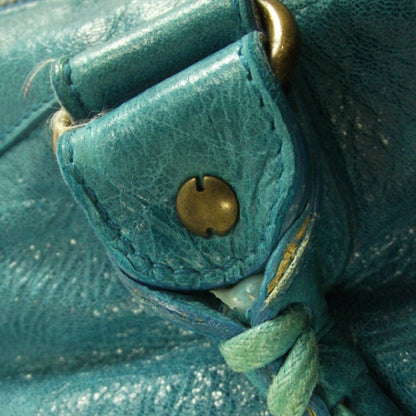 Balenciaga Leather Work Turquoise 14 of 14